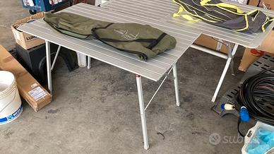 tavolo e sedie  da campeggio pieghevoli