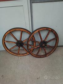 ANTICHE RUOTE ARTIGLIERIA LEGGERA WW1