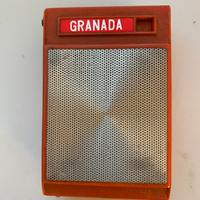 Radio Transistor Vintage Granada Arancio Pop