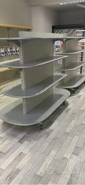 Scaffalature/gondole per negozio