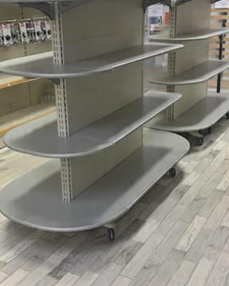 Scaffalature/gondole per negozio