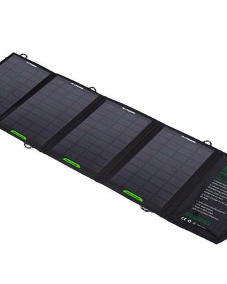 pannello solare portatile fotovoltaico 80 x 23 cm