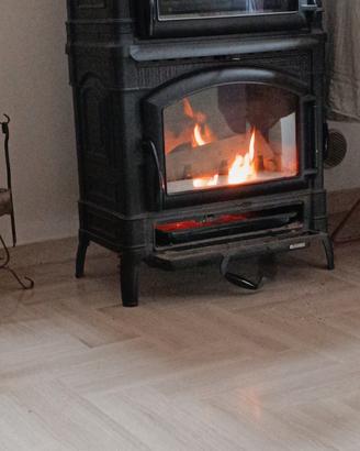 stufa a legna col forno