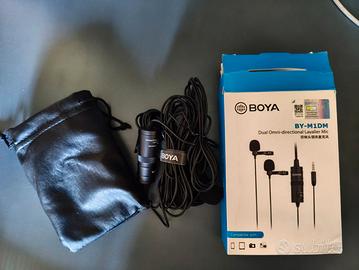 Boya BY-M1DM Dual Lavalier Microfono