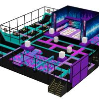 Trampoline Park Innovativo per Parchi Divertimento