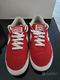 Converse All Star rosse Unisex 38