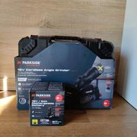 Smerigliatrice  Parkside 12V + batteria 5ah