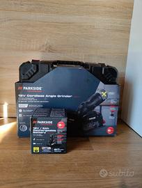Smerigliatrice  Parkside 12V + batteria 5ah