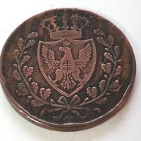 Moneta Antica 1826 Regno Sardegna Carlo Felice