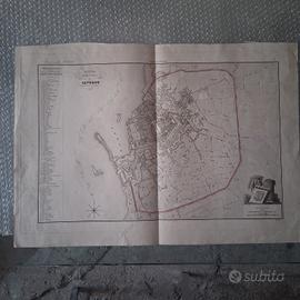 incisione città di Livorno 