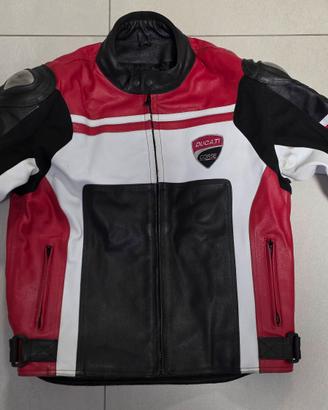 Giacca moto in pelle