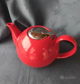 Grande teiera Jameson&Tailor Rosso/Corallo
