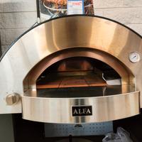 Forno moderno 4 pizze GAS e LEGNA | Alfa