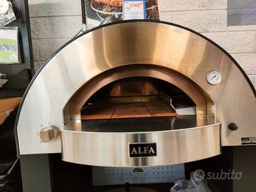 Forno moderno 4 pizze GAS e LEGNA | Alfa