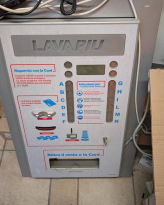 cassa comestero per lavanderia self-service 