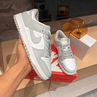 Nike dunk low bianco/grigio 38