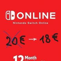 Nintendo Switch Online - 12 mesi (individuale)