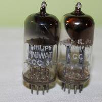 Coppia ECC81 PHILIPS MINIWATT N.O.S