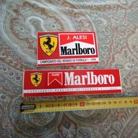 Adesivi Ferrari Scuderia J. Alesi