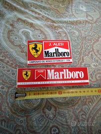 Adesivi Ferrari Scuderia J. Alesi