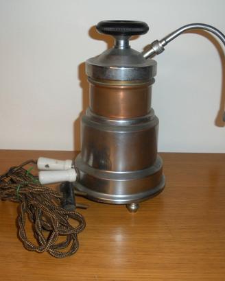 Vecchia caffettiera rame Oreste Mozzali Treviglio