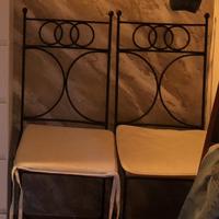 Sedie in ferro