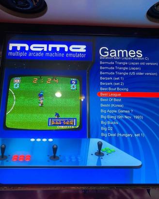 Cabinato sala giochi 2800 giochi