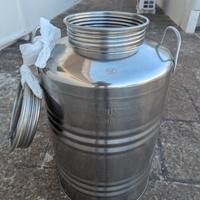 2 x Fusto Bidone olio 50 litri
