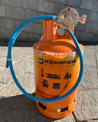 Bombola gas + regolatore di pressione