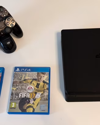 PS4 Slim 1Tb + 2 controller + 7 giochi