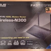 Router Asus DSL-N14U Wireless-N300 ADSL - 1 di 3