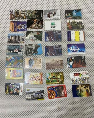 Schede telefoniche italiane nuove