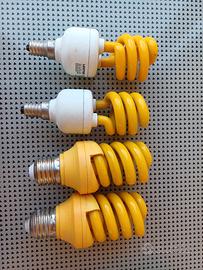 lampadine basso consumo gialle