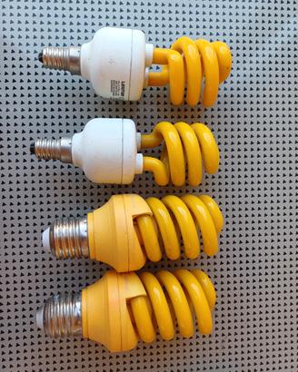 lampadine basso consumo gialle