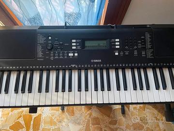 Tastiera yamaha + supporto + custodia