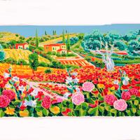 Faccincani Il canto degli ulivi tra rose e sole