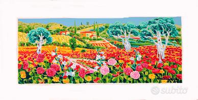 Faccincani Il canto degli ulivi tra rose e sole