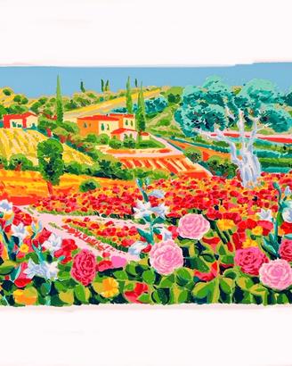 Faccincani Il canto degli ulivi tra rose e sole