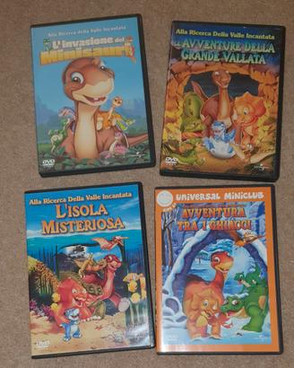DVD della serie Alla Ricerc della valle incantata