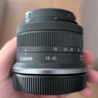 Obiettivo Canon RF-S 18-45mm F4.5-6.3 IS STM