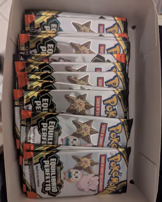79 bustine prova pokemon