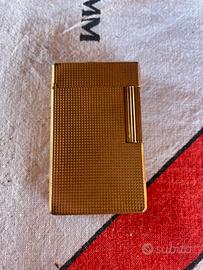 Accendino S.T. Dupont Paris placcato oro 20 vintag