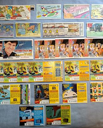 Biglietti lotteria Italia Mondiale90Sanremo Merano