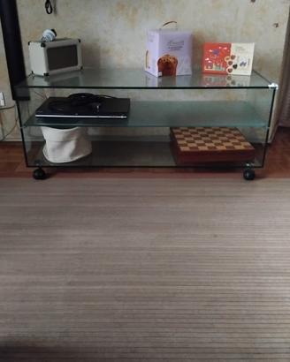 TAVOLINO IN CRISTALLO ARREDAMENTO CASA
