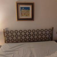 Struttura letto matrimoniale Frigerio anni '70