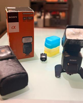 Flash Sony HVL-F58AM + Adattatore + Accessori