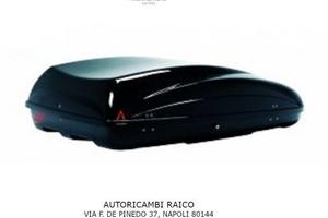 BOX BAULE PORTATUTTO HELIOS 320NERO METALLIZZATO M