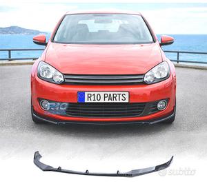 SPOILER LIP VOLKSWAGEN VW GOLF 6 08-12 ASPECTO DE 