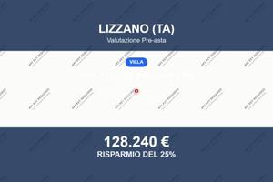 Immobile in asta di 312 m² con box auto a Lizzano