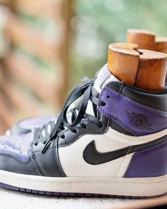 NIKE Air Jordan High Court Viola Numero 39